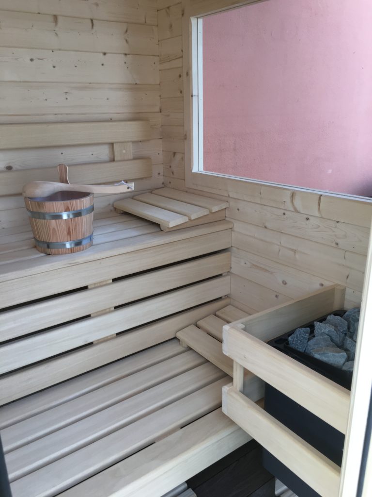 sauna bois massif